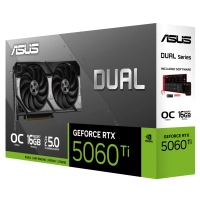 Відеокарта ASUS GeForce RTX5060Ti 16Gb DUAL OC (DUAL-RTX5060TI-O16G) Diawest