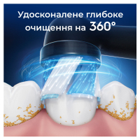 Насадка для зубної щітки Oral-B iO Ultimate Clean (Black) 8 ct XXL Pack (8700216778442) Diawest