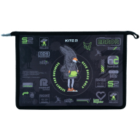 Папка на блискавці Kite A4+ на блискавці Fox Rules (K24-428-2) Diawest