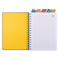 Блокнот Yes А5 96 аркушів на cпіралі із роздільниками Stand with Ukraine клітинка (151838) Diawest