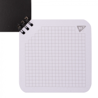 Блокнот Yes 110x110 мм 80 аркушів на cпіралі Не ускладнюй! клітинка. (151816) Diawest