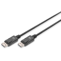 Кабель мультимедійний DisplayPort to DisplayPort 3.0m UHD 4K M/M Black Digitus (AK-340100-030-S) Diawest