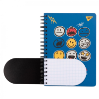 Блокнот Yes 2 в 1 В5 В7 80 арк 20 арк подвійна спіраль Melt Smile клітинка (151842) Diawest