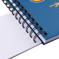 Блокнот Yes 2 в 1 В5 В7 80 арк 20 арк подвійна спіраль Melt Smile клітинка (151842) Diawest