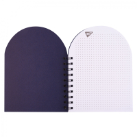 Блокнот Yes В6+ подвійна cпіраль з пластиковою кишенею Гусь крапка (151848) Diawest