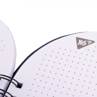 Блокнот Yes В6+ подвійна cпіраль з пластиковою кишенею Гусь крапка (151848) Diawest