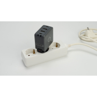 Зарядний пристрій AVerMedia GC313 CORE GO 100W 2хUSB-С 1хUSB-A 1xHDMI black (40AAGC313AWN) Diawest