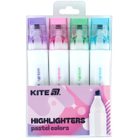 Набір маркерів Kite Highlighter Creative Pastel Colors, набір з 4-х кольорів (K24-1145-4) Diawest