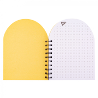 Блокнот Yes В6+ подвійна cпіраль з пластиковою кишенею Minions крапка (151793) Diawest