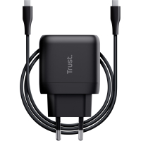 Зарядний пристрій Trust Maxo 45W USB-C PD black (24816_TRUST) Diawest