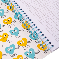 Блокнот Yes А5 50 арк cпіраль Stand with Ukraine клітинка (151857) Diawest