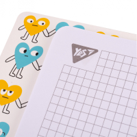 Блокнот Yes А5 50 арк cпіраль Stand with Ukraine клітинка (151857) Diawest