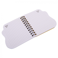 Блокнот Yes 100x100 мм 30 аркушів подв спіраль Tatoo Cats крапки (151799) Diawest