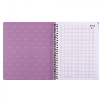 Блокнот Yes А5 50 арк cпіраль Hey Helly клітинка (151858) Diawest