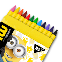 Олівці кольорові Yes Minions воскові 12 шт (590140) Diawest