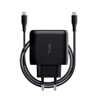 Зарядний пристрій Trust Maxo 65W USB-C PD black (24817_TRUST) Diawest
