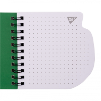 Блокнот Yes 100x100 мм 30 аркушів подв спіраль Гусь крапки (151798) Diawest