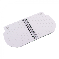 Блокнот Yes 100x100 мм 30 аркушів подв спіраль Гусь крапки (151798) Diawest