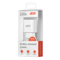 Зарядний пристрій 2E 30W USB-C PD white (2E-WC1USBC30W-W) Diawest