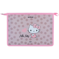 Папка на блискавці Kite A4+ на блискавці Hello Kitty (HK24-428) Diawest