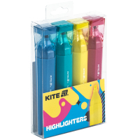 Набір маркерів Kite Highlighter Creative Trendy Colors, набір з 4-х кольорів (K24-1144-4) Diawest