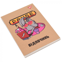 Блокнот Yes Urban animals В6 80 аркушів клітинка (151997) (продается по 3 шт) Diawest