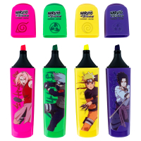 Набір маркерів Kite Highlighter Naruto, набір з 4-х кольорів (NR24-444) Diawest