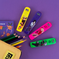 Набір маркерів Kite Highlighter Naruto, набір з 4-х кольорів (NR24-444) Diawest