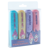 Набір маркерів Kite Highlighter Kuromi, набір з 4-х кольорів (HK24-444) Diawest