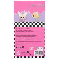 Блокнот Kite на магніті Aggretsuko 60 аркушів, клітинка (AR24-092) Diawest