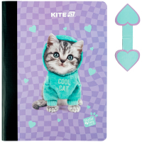 Блокнот Kite з магнітною закладкою Studio Pets А5, 60 аркушів, клітинка (SP25-192) Diawest