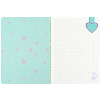 Блокнот Kite з магнітною закладкою Studio Pets А5, 60 аркушів, клітинка (SP25-192) Diawest