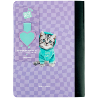 Блокнот Kite з магнітною закладкою Studio Pets А5, 60 аркушів, клітинка (SP25-192) Diawest