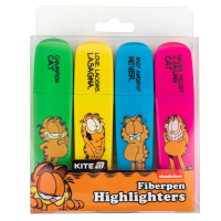 Набір маркерів Kite Highlighter Garfield, набір з 4-х кольорів (GF25-444) Diawest