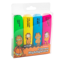 Набір маркерів Kite Highlighter Garfield, набір з 4-х кольорів (GF25-444) Diawest