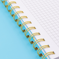 Блокнот Yes А5 80 аркушів на cпіралі з резинкою Freedom клітинка (151833) Diawest