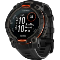 Смарт-годинник Garmin Instinct 3, 45mm, Solar, Black Bezel with Black Band, GPS смарт-годинник (010-02934-00) Diawest