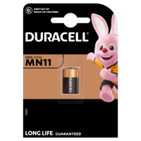 Батарейка MN11 6V спеціальна лужна, A11 / 11A, 1 шт. в упаковці Duracell (5007387) Diawest