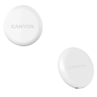 Пошукова система Canyon OnTag 1 Anti-Lost Smart Tracker iOS White 4-pack (CNE-4XPT01SW) Diawest