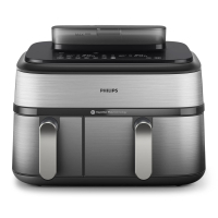 Мультипіч Philips Dual Basket Airfryer 5000 Series (NA555/00) Diawest