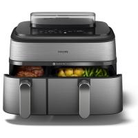 Мультипіч Philips Dual Basket Airfryer 5000 Series (NA555/00) Diawest