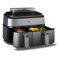Мультипіч Philips Dual Basket Airfryer 5000 Series (NA555/00) Diawest