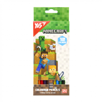 Олівці кольорові Yes Minecraft 12 кольорів (290760) Diawest