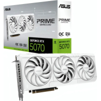 Відеокарта ASUS GeForce RTX5070 12Gb PRIME OC WHITE (PRIME-RTX5070-O12G-WHITE) Diawest