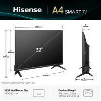 Телевізор Hisense 32A4Q Diawest