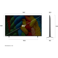 Телевізор LG 86NANO81A6A Diawest