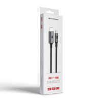 Кабель мультимедійний USB-C to HDMI 2.0m 4K60Hz black Armorstandart (ARM76891) Diawest