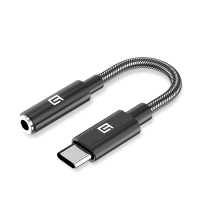Адаптер USB-C M to 3.5mm F black Armorstandart (ARM76887) Diawest