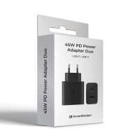 Зарядний пристрій Armorstandart AR-TA220 45W A+C PD Fast Charger Black (ARM73646) Diawest