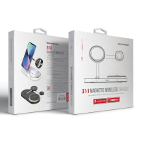 Зарядний пристрій Armorstandart Wireless Charging H102 3 in 1 Magnetic Black (ARM78103) Diawest